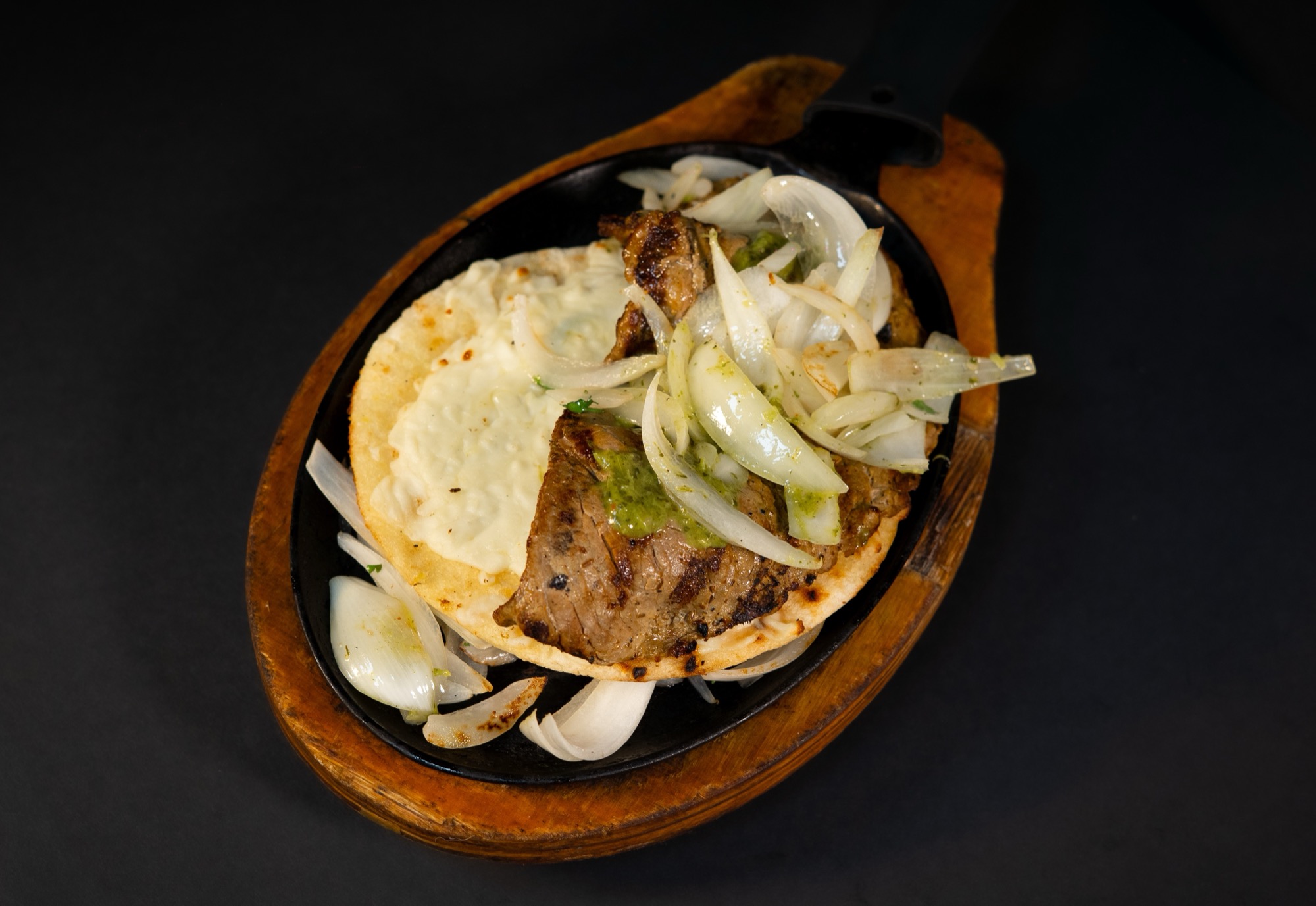 Carne Asada Arepa