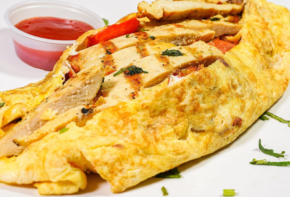 Chicken Fiesta Omelette