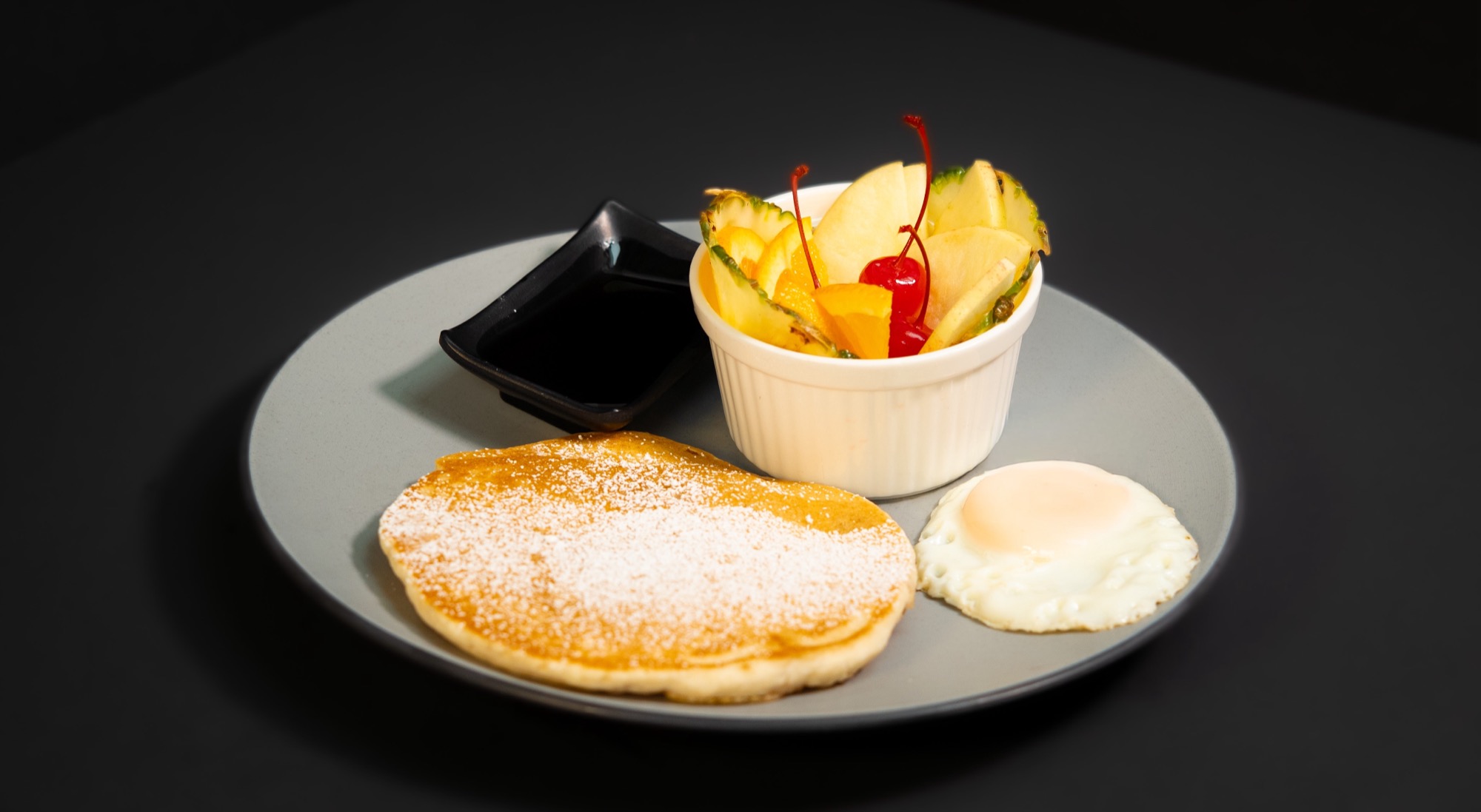 Fruit, Egg and Pancake