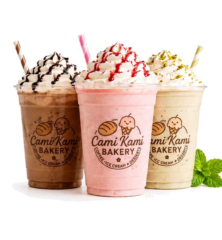 Cami Kami milkshakes