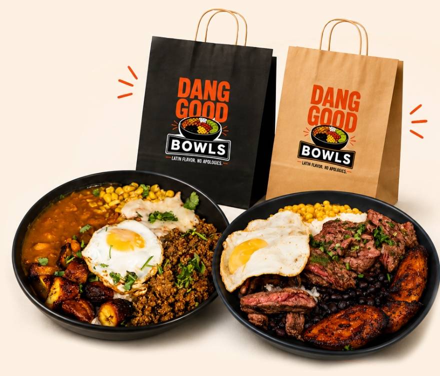 Dang Good Bowls — bowls and to-go bags