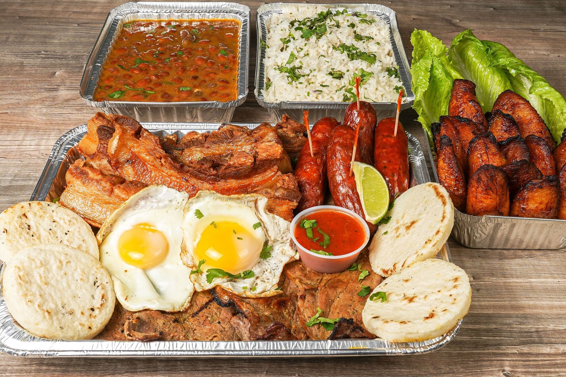 Bandeja Paisa family tray
