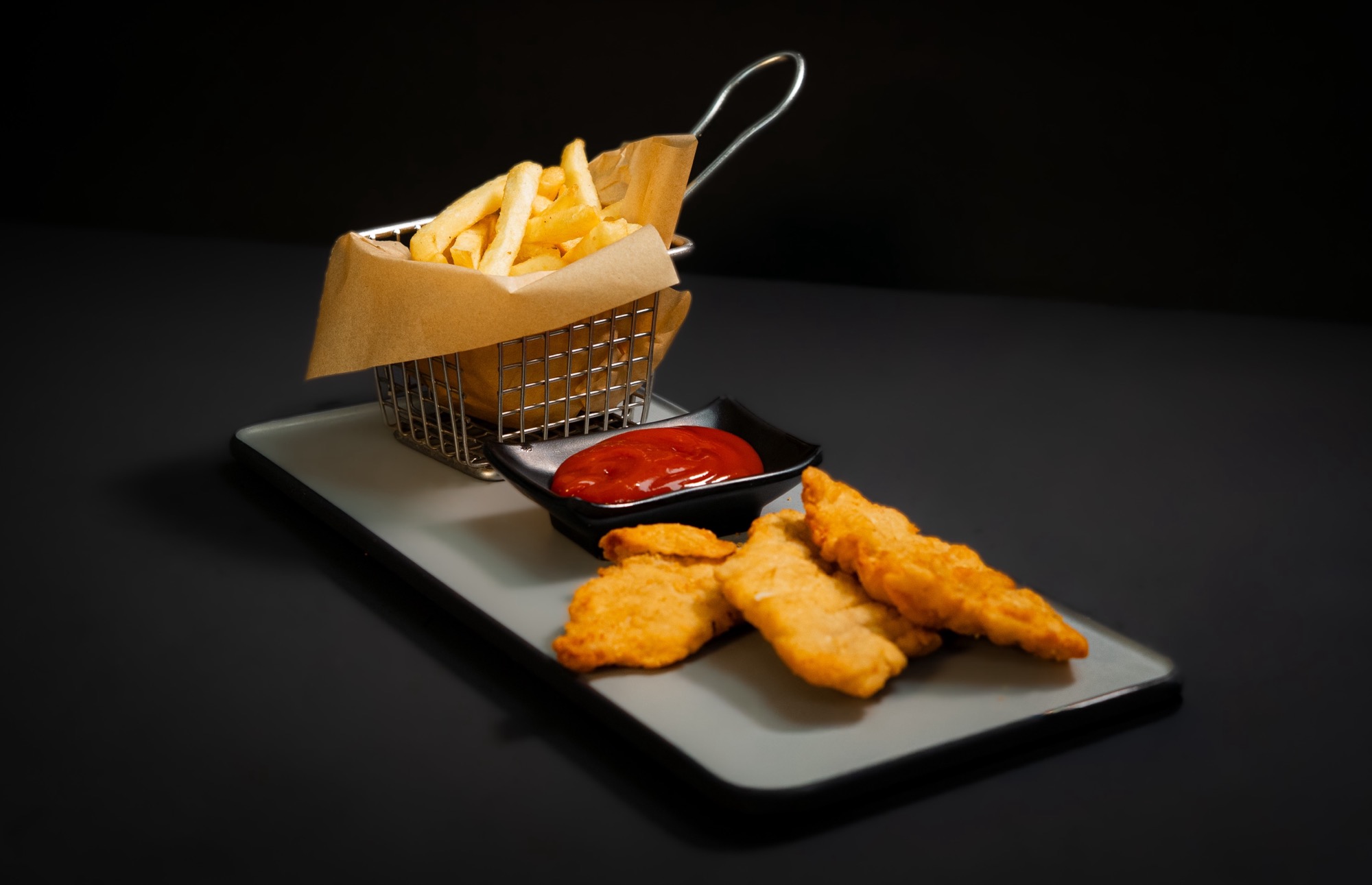 Chicken Tenders and Fries